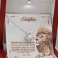 To My Daughter Love Dad Necklace (t25-dd-005)