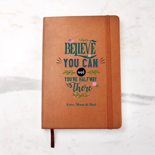 Teen / Child Journal Personalized - Believe you can (c.1.jp)