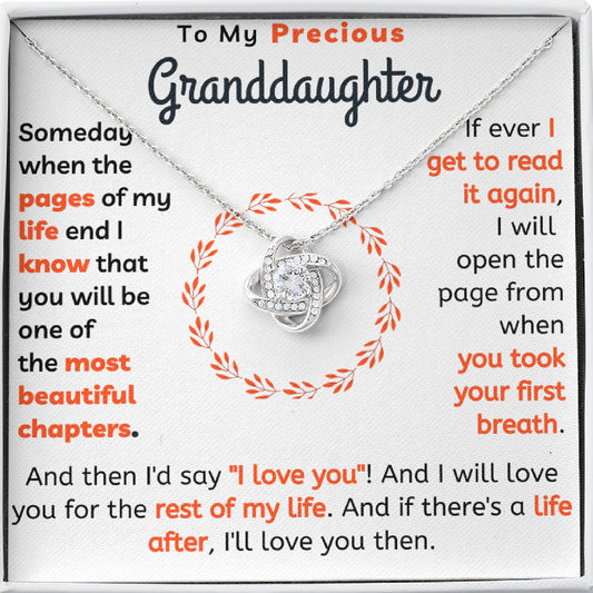 To My Precious Granddaughter - When You Took Your First Breath (162.lk.78)