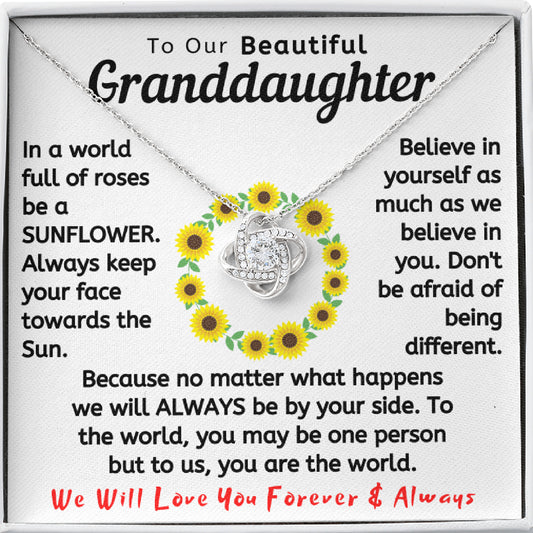 To Our Beautiful Granddaughter - Don't be afraid of being different (162.lk.76)