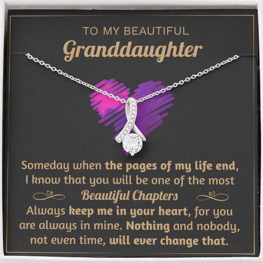 My Beautiful Granddaughter Necklace - Most Beautiful Chapters (162.al.61)