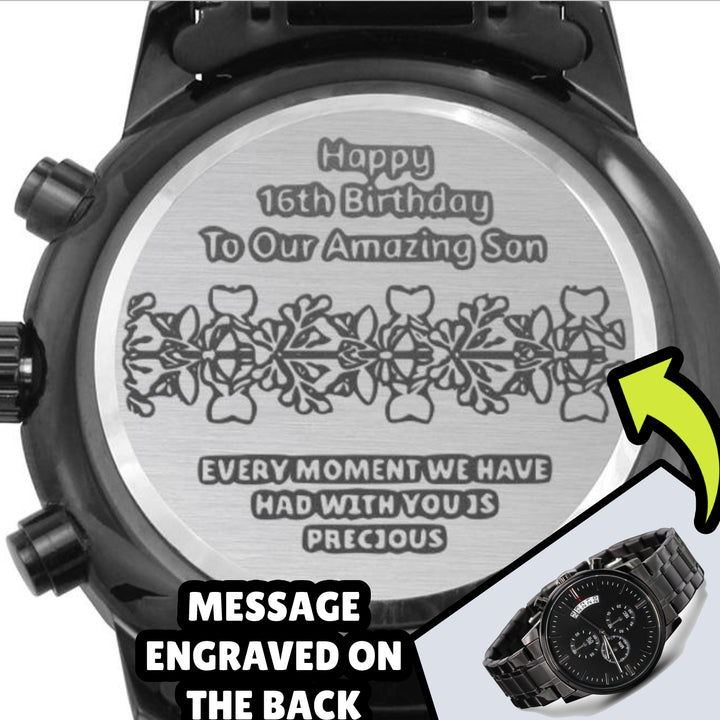 From mom my son i feel so proud that you have grown in to suchSend you a  surprise luxury sports carved watch gift - AliExpress
