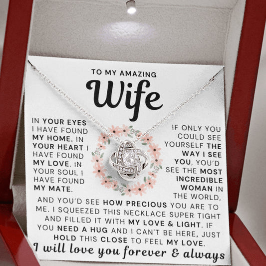 My Amazing Wife Necklace - The Most Incredible Woman In The World (189.lk.015)