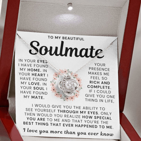 My Beautiful Soulmate Necklace - Best Thing Ever Happened To Me (sm.007.lk)