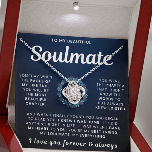 My Beautiful Soulmate Necklace - The Chapter That I Always Knew Existed (sm.014.lk)