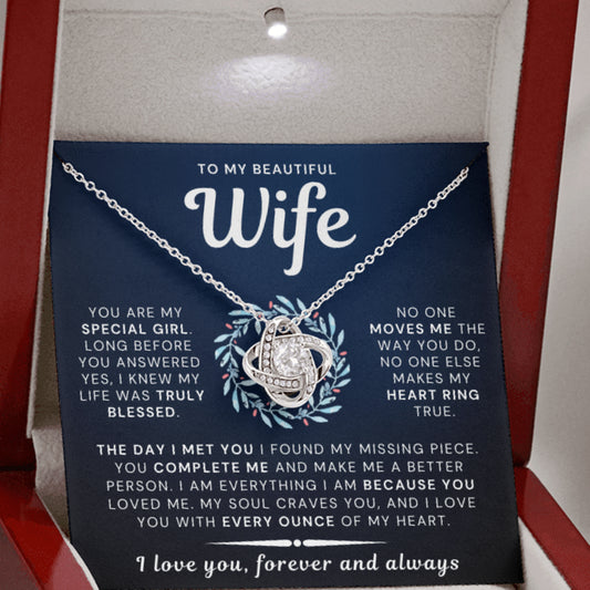 My Beautiful Wife Necklace - No One Moves Like You Do (189.lk.019)