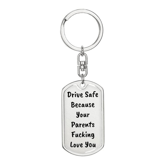 MATURE, 16th Birthday Gift for Daughter,  16th Birthday Gift for Son, Sweet 16 for child, Drive safe because we love you, New driver keychain