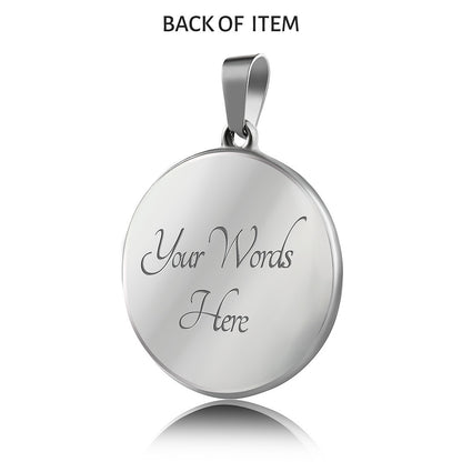 To My Daughter Super Smart Fantastically Cool Necklace
