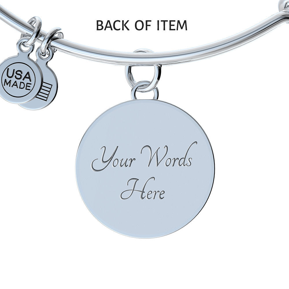 To My Daughter Super Smart Fantastically Cool Bangle