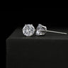 Clear Cubic Zirconia Stud Earrings