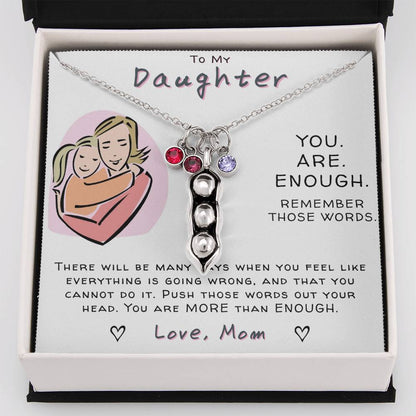 To My Daughter - You Are Enough - Necklace