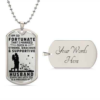 Husband Every Day Precious Gift Necklace