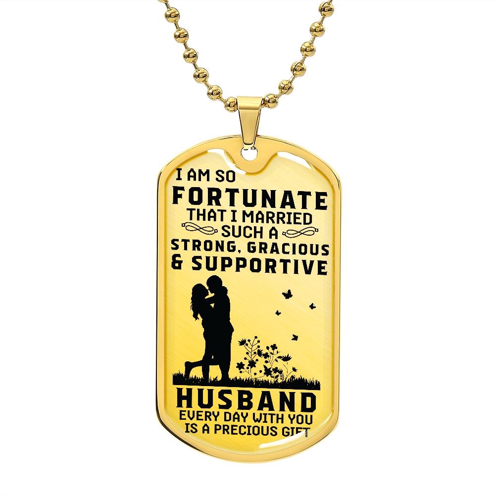 Husband Every Day Precious Gift Necklace