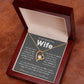 Beautiful Wife Necklace - my life, love, best friend