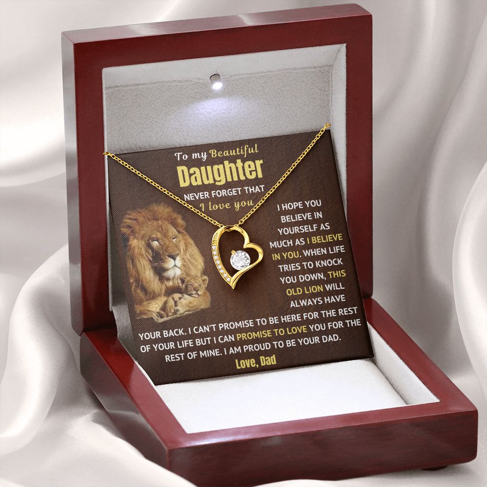 My Beautiful Daughter Necklace - Never Forget I Love You (dd.1.fl)