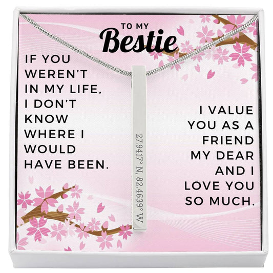 Bestie Necklace - I Love You