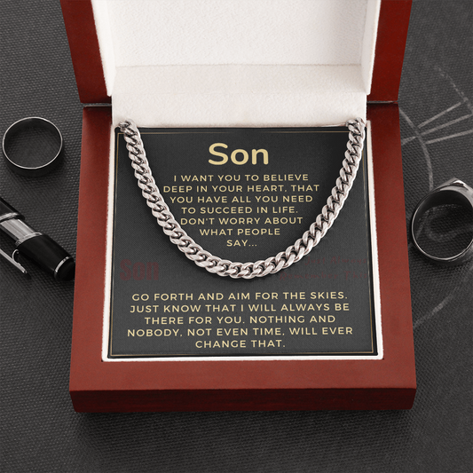 Son Cuban Link Chain - Go Forth And Aim For The Skies