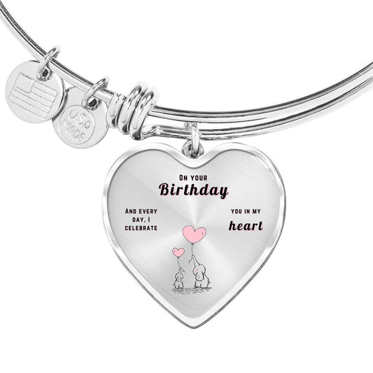 Happy Birthday Daughter - celebrate you | Birthday Gift for Daughter | Daughter Necklace | Birthday gift for Daughter | Daughter Birthday gift