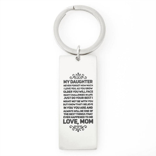 Happy birthday daughter - never forget I love you | Birthday Gift for Daughter - Happy Sweet 16 gift | Necklace for Daughter | to my Daughter