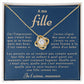 Collier A ma fille - C'est comme si c'était hier - de maman