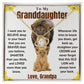 To My Granddaughter Necklace - Always Have Your Back