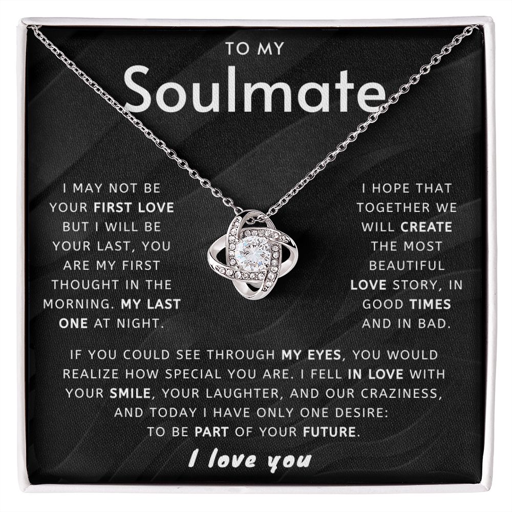 Soulmate Necklace Beautiful Love Story