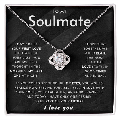 Soulmate Necklace Beautiful Love Story