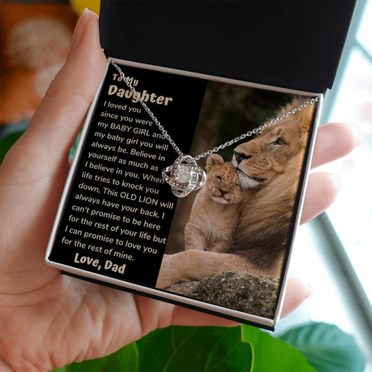 To My Daughter Necklace - Always Have Your Back