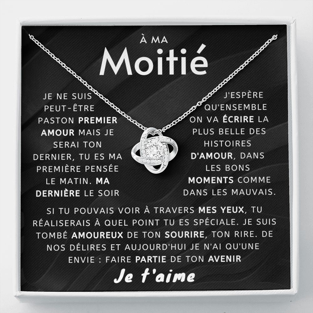 Coffret Collier "À ma Moitié" | Cadeau voor vrouw, vrouw, chéri