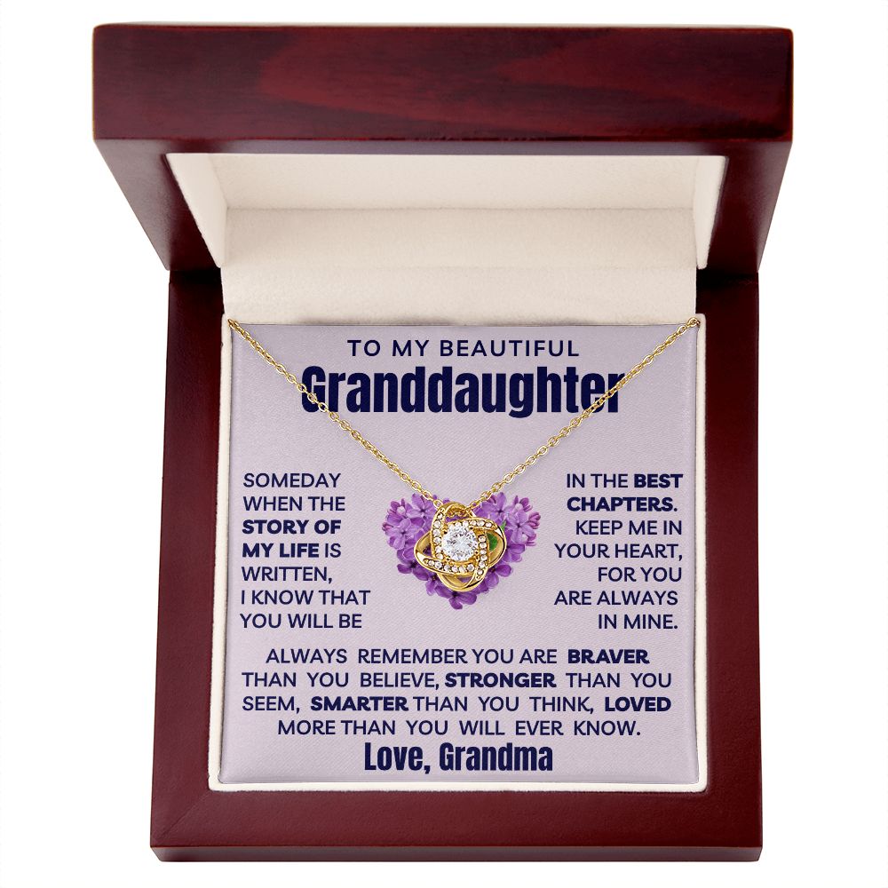 My Beautiful Granddaughter Necklace (mgd.097.lk)