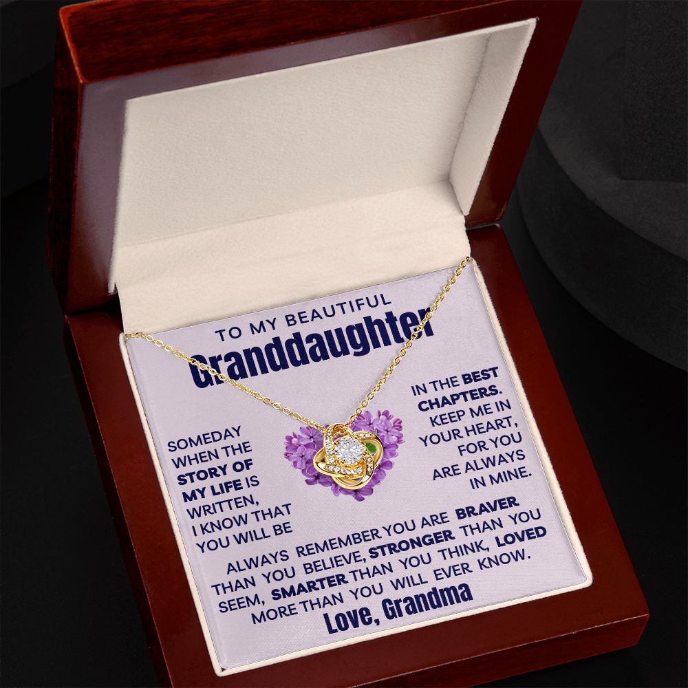 My Beautiful Granddaughter Necklace (mgd.097.lk)