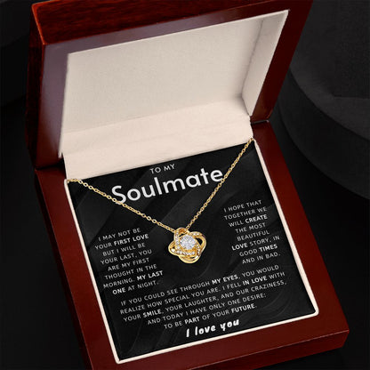 Soulmate Necklace Beautiful Love Story