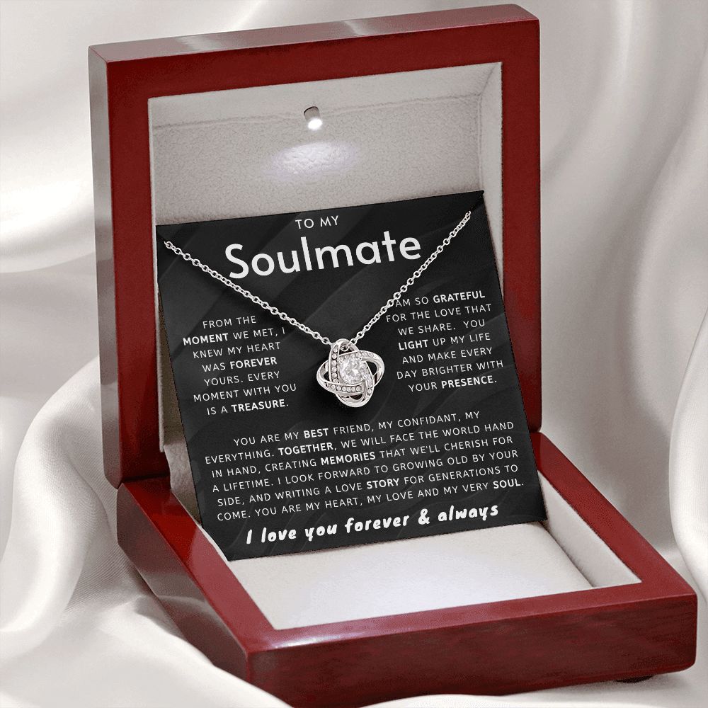 To My Soulmate Necklace - Create Memories