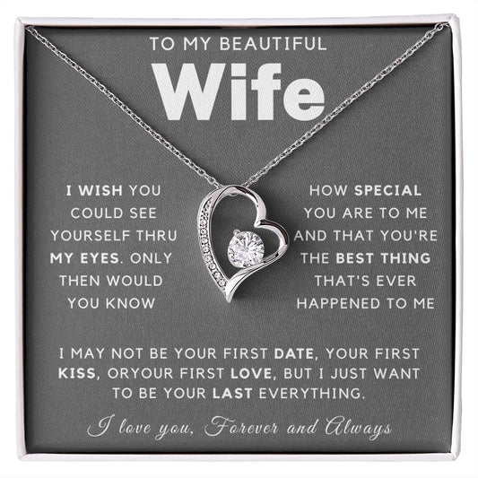 Beautiful Wife Necklace - How Special You Are To Me