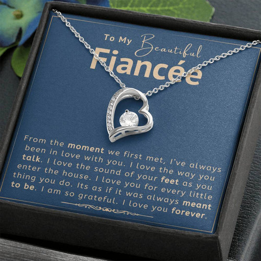 Fiancée Necklace - From the moment we first met