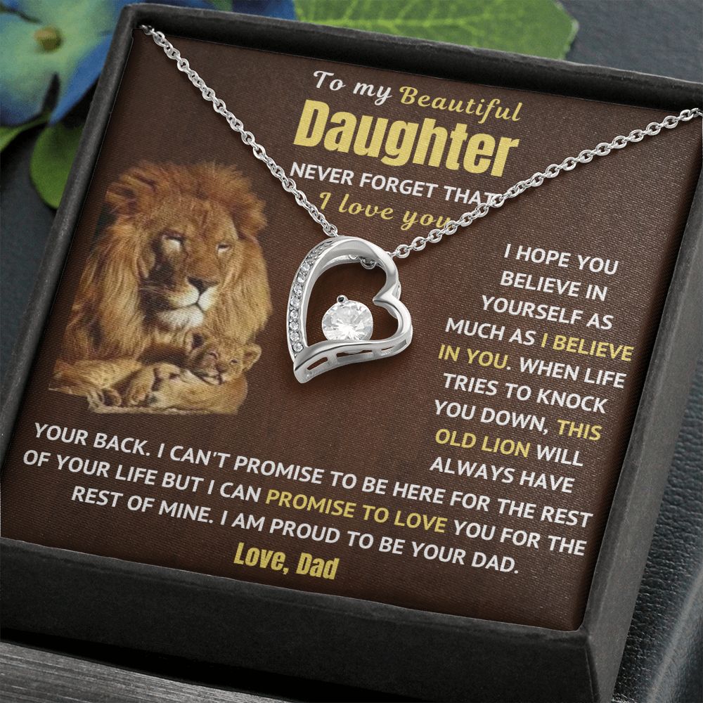 My Beautiful Daughter Necklace - Never Forget I Love You (dd.1.fl)