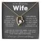 Beautiful Wife Necklace - How Special You Are To Me