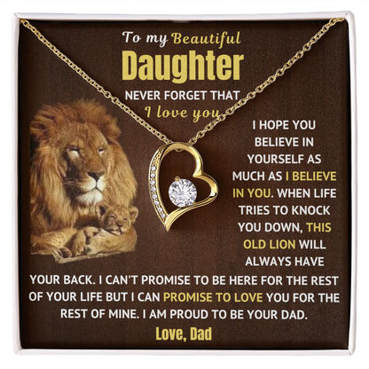 My Beautiful Daughter Necklace - Never Forget I Love You (dd.1.fl)