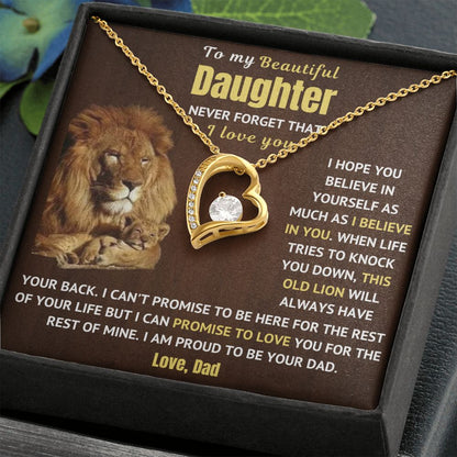 My Beautiful Daughter Necklace - Never Forget I Love You (dd.1.fl)