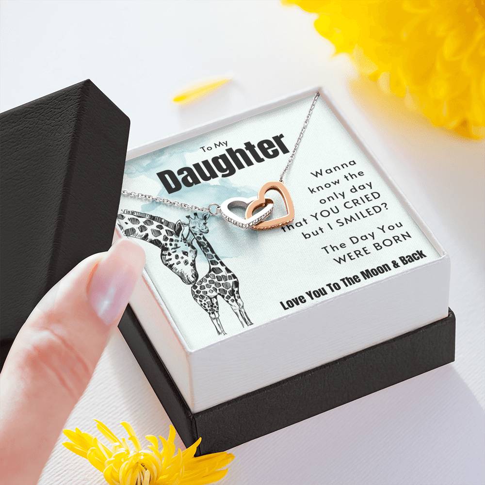 Daughter Necklace - You Cried I Smiled