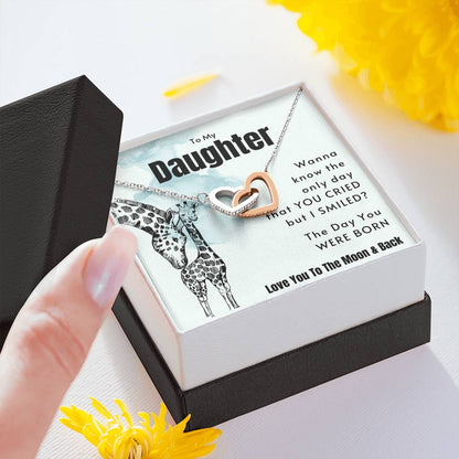 Daughter Necklace - You Cried I Smiled