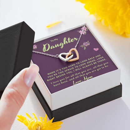 Daughter Necklace - I Love You For All That You Are