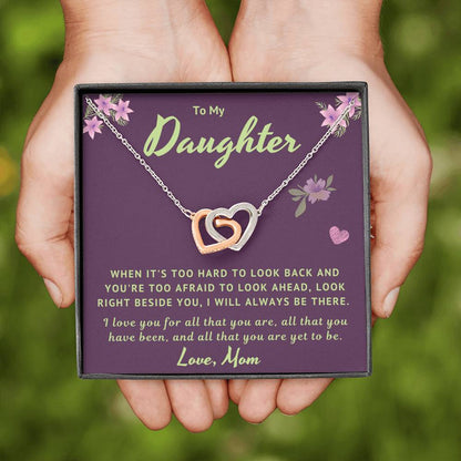 Daughter Necklace - I Love You For All That You Are