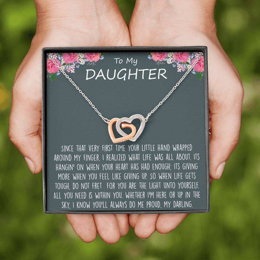Daughter Necklace - You'll Do Me Proud