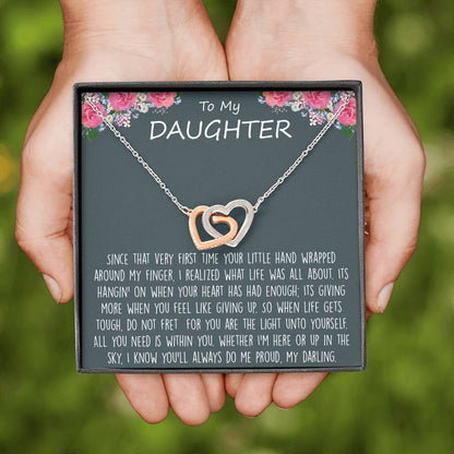 Daughter Necklace - You'll Do Me Proud