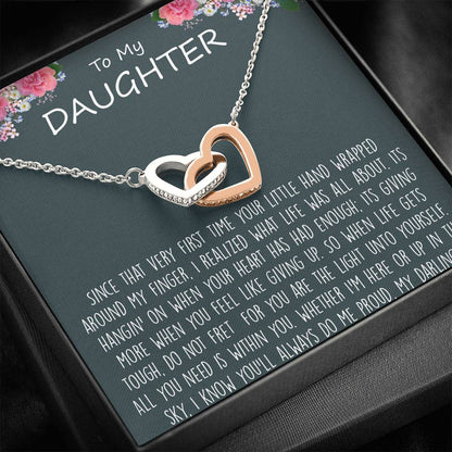 Daughter Necklace - You'll Do Me Proud