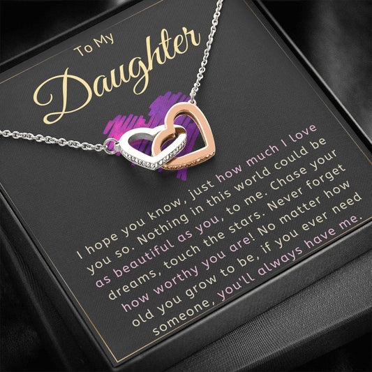 Daughter - you'll always have me - necklace