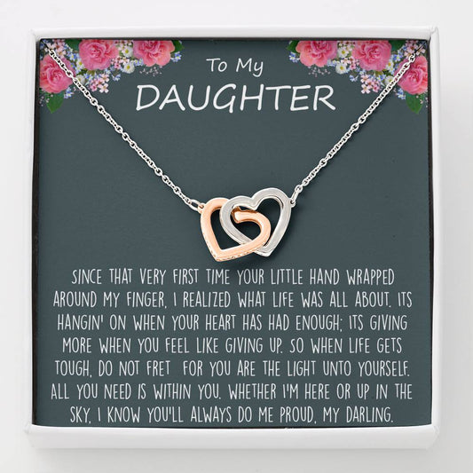 Daughter Necklace - You'll Do Me Proud