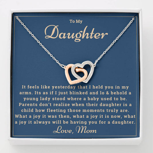 Daughter Necklace - Sweet 16 | 21st birthday | Graduation