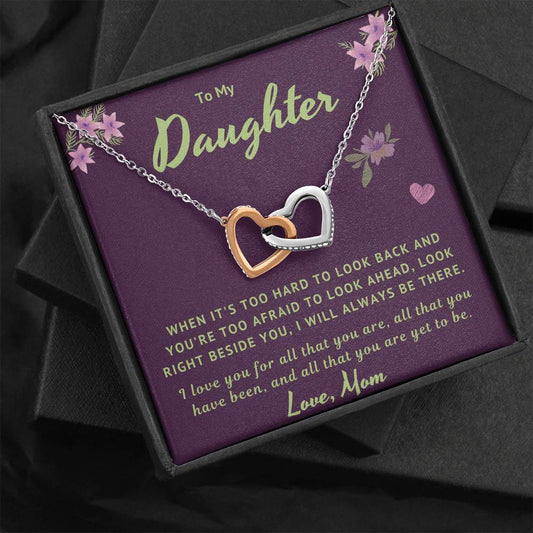 Daughter Necklace - I Love You For All That You Are